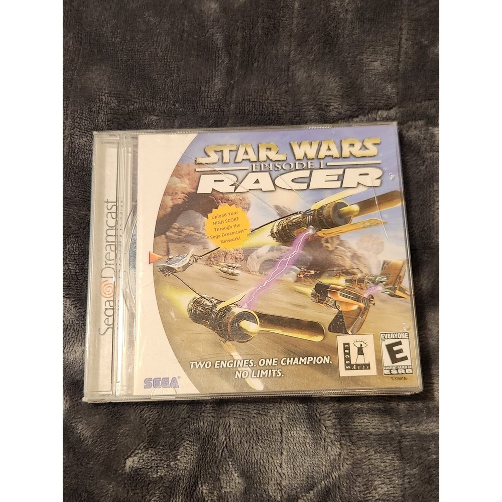 Star Wars Episode I Racer Sega Dreamcast Retro Video Game LucasArts Podracing